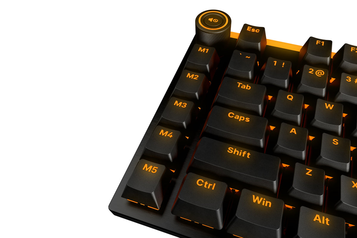 be quiet! Light Mount Silent Tactile DE ISO tangentbord Spela USB QWERTZ tyska Svart