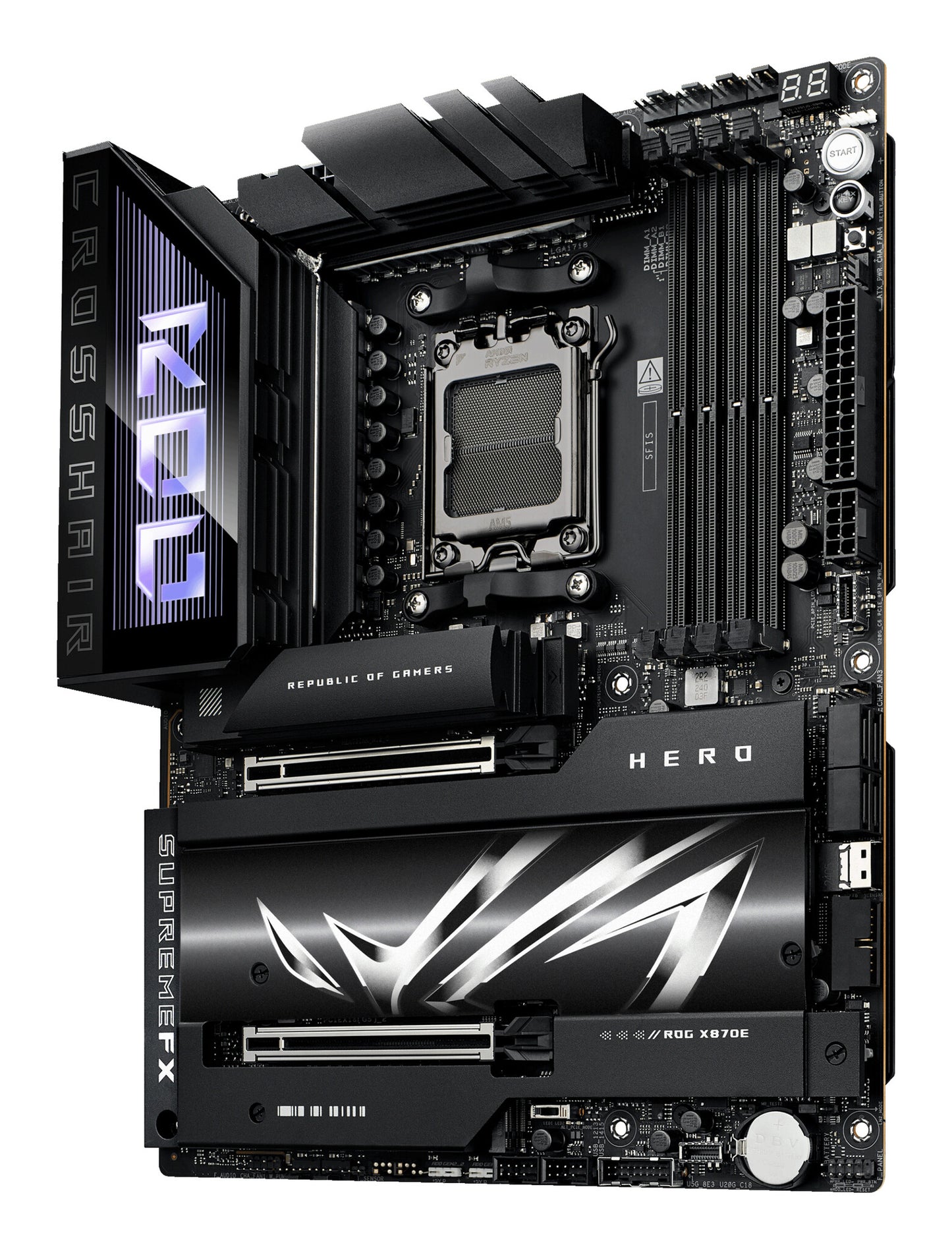 ASUS ROG CROSSHAIR X870E HERO AMD X870E AM5-sockel ATX