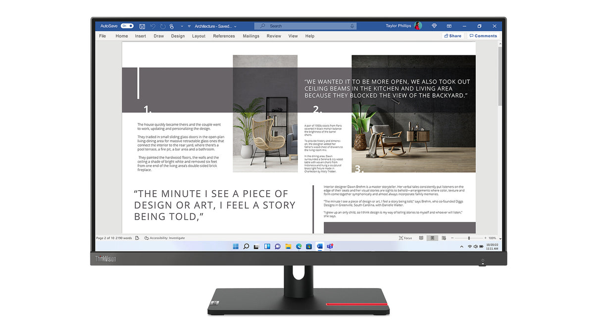 Lenovo ThinkVision S27i-30 LED display 68,6 cm (27") 1920 x 1080 pixlar Full HD Grå