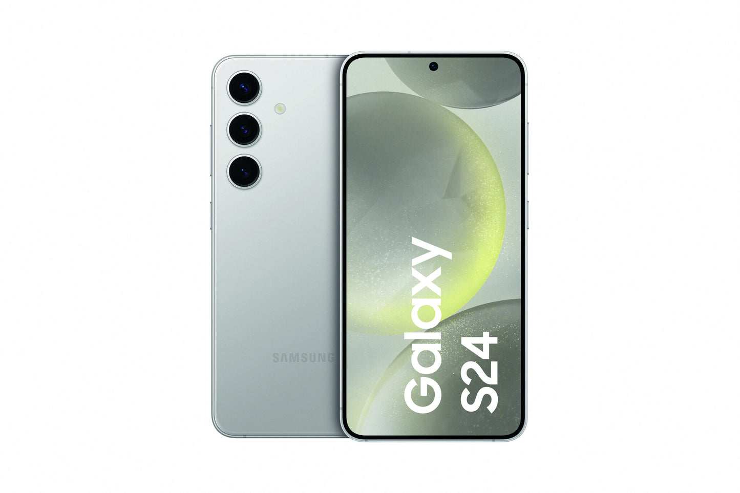 Samsung Galaxy S24 15,8 cm (6.2") Dubbla SIM-kort Android 14 5G USB Type-C 8 GB 128 GB 4000 mAh Grå, Marmorfärgad