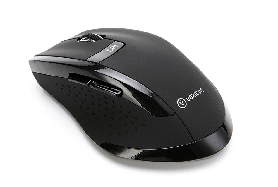 Voxicon 290Wl tangentbord Mus inkluderad RF Trådlös QWERTY Nordic Svart