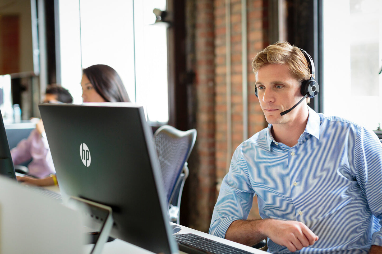 HP UC Wireless Duo-headset