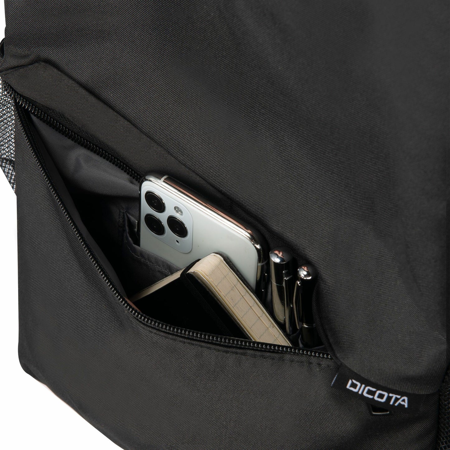 DICOTA D32085-RPET väskor bärbara datorer 40,6 cm (16") Ryggsäck Svart