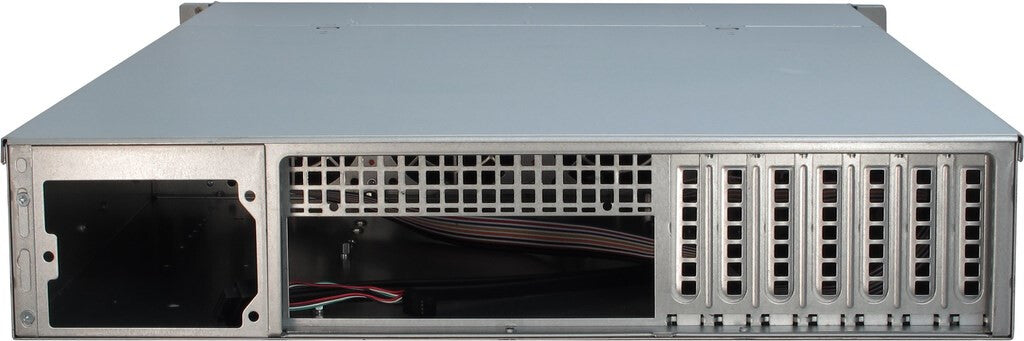 Inter-Tech IPC 2U-2412 Ställning Svart, Silver