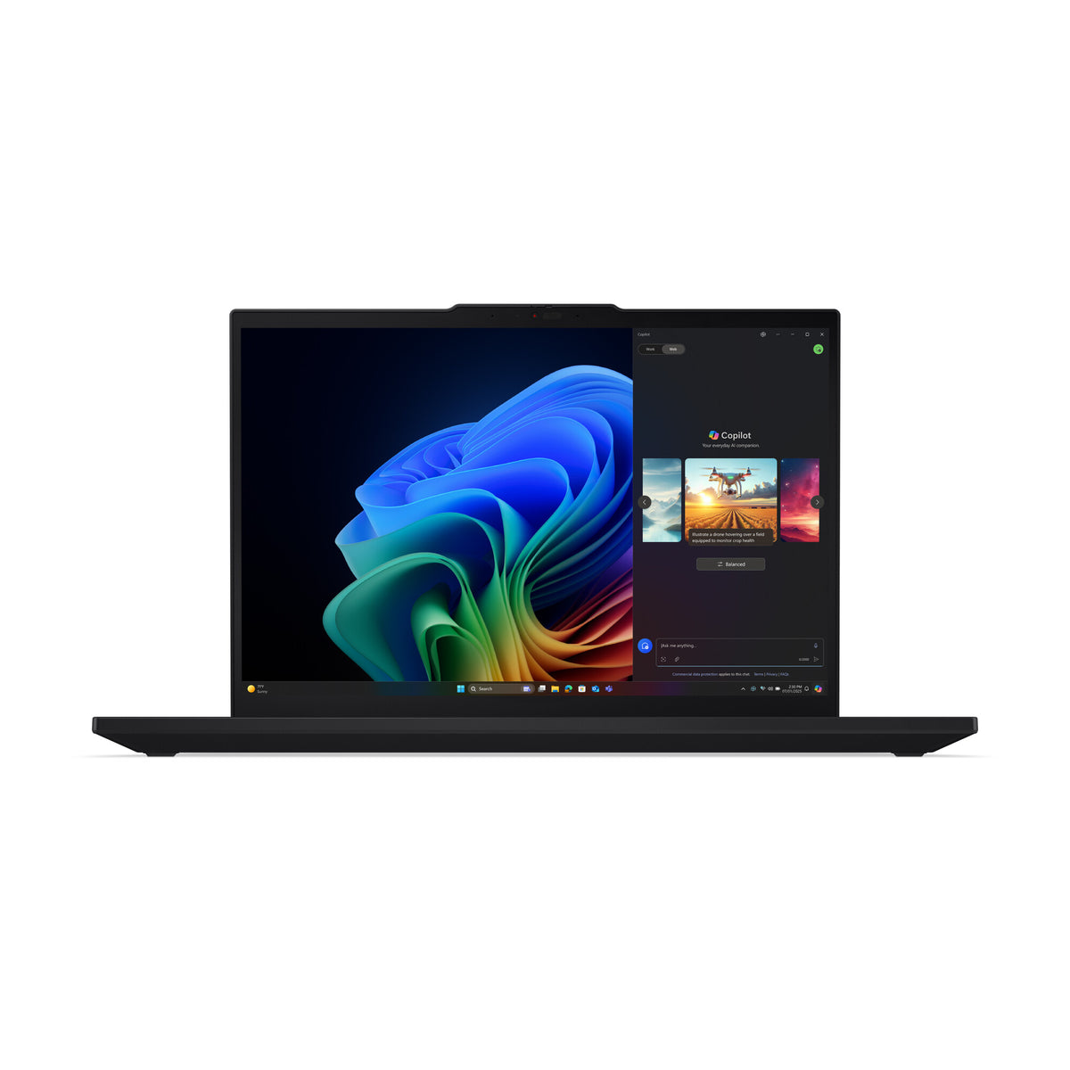 Lenovo ThinkPad T16 Gen 4 (AMD) Copilot+ PC AMD Ryzen AI 7 350 Bärbar dator 40,6 cm (16") WUXGA 32 GB DDR5-SDRAM 1 TB SSD Wi-Fi 7 (802.11be) Windows 11 Pro tyska Svart