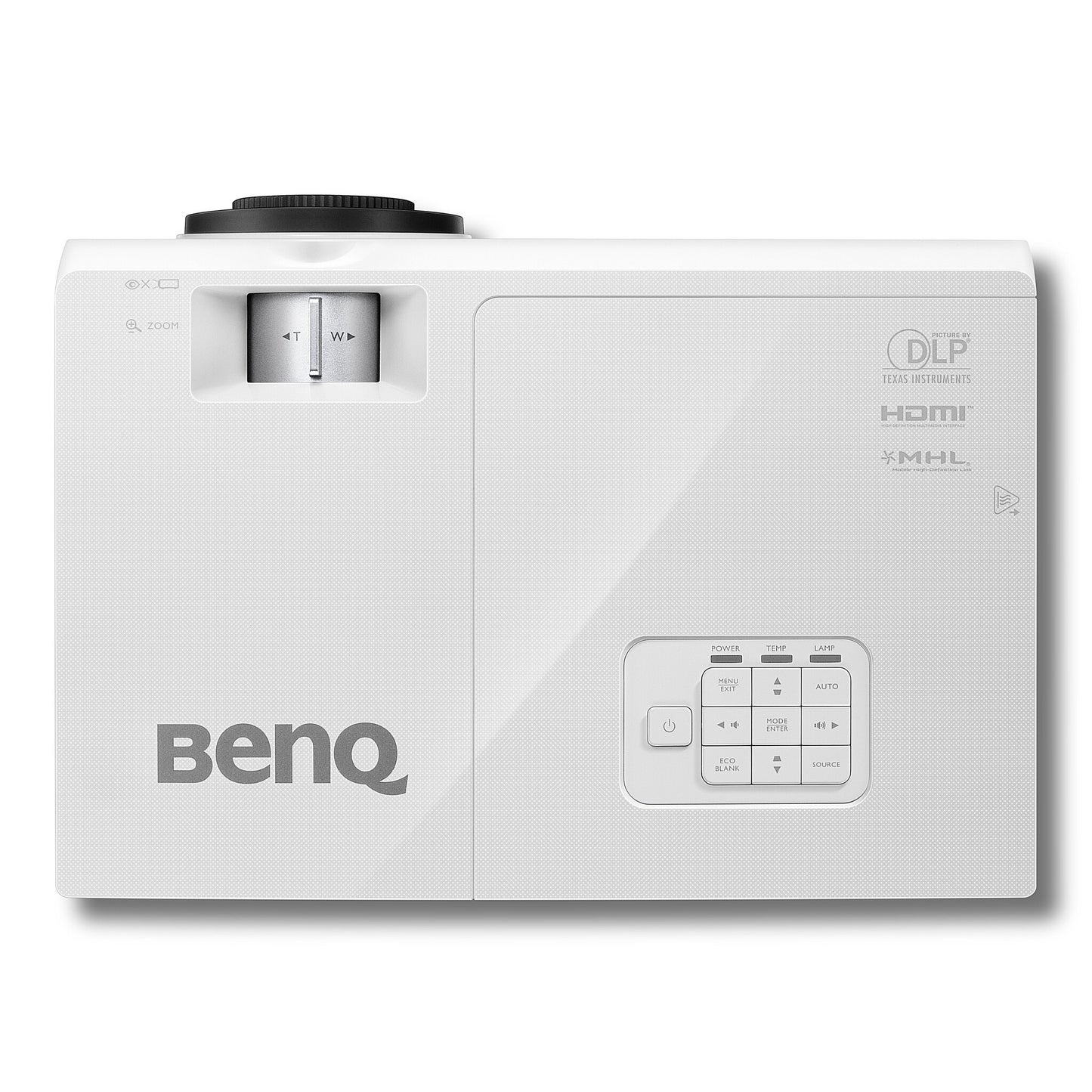 BenQ SH753P Standard throw-projektor 5000 ANSI-lumen DLP 1080p (1920x1080) 3D kompatibilitet Vit