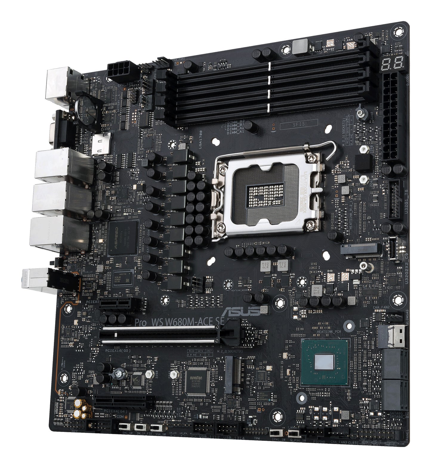 ASUS PRO WS W680M-ACE SE Intel W680 LGA 1700 micro ATX