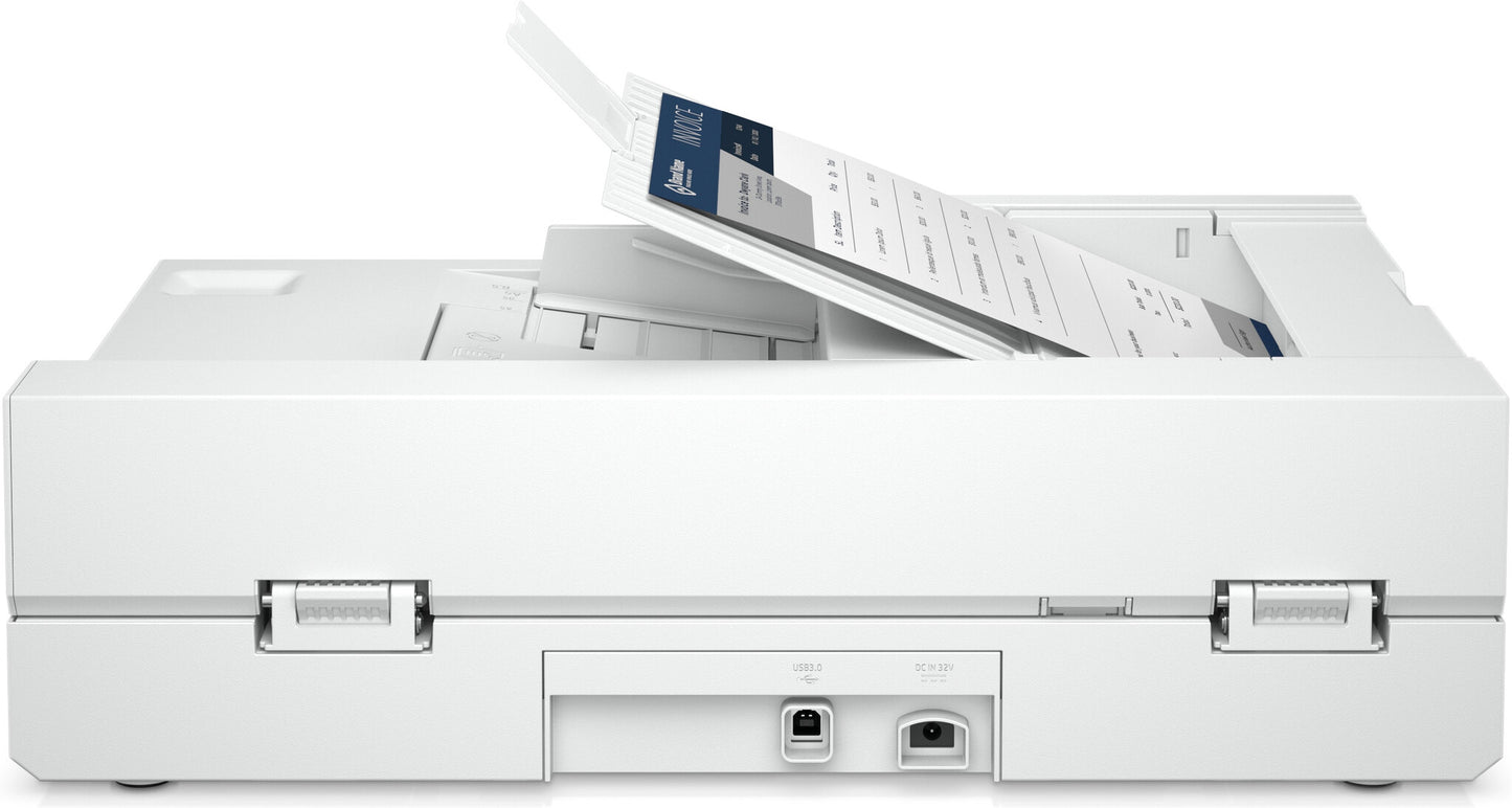 HP Scanjet Pro 2600 f1 Flatbädds- och ADF-scanner 600 x 600 DPI A4 Vit