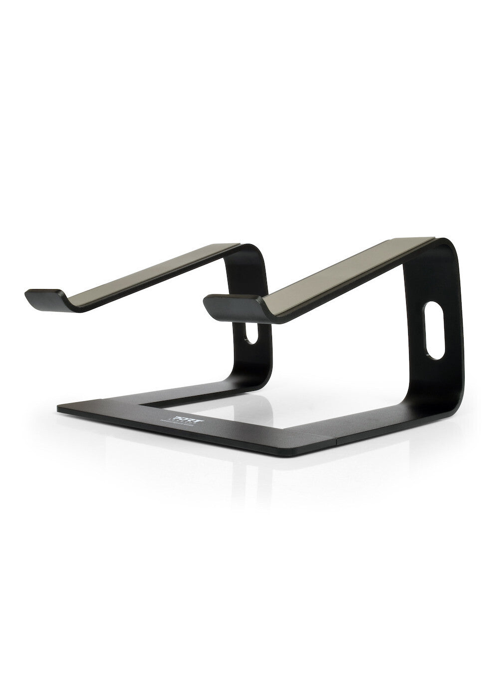 Port Designs 901103 Ställ för bärbara datorer Ställ till bärbara datorer Gjuten aluminium, Svart 39,6 cm (15.6")