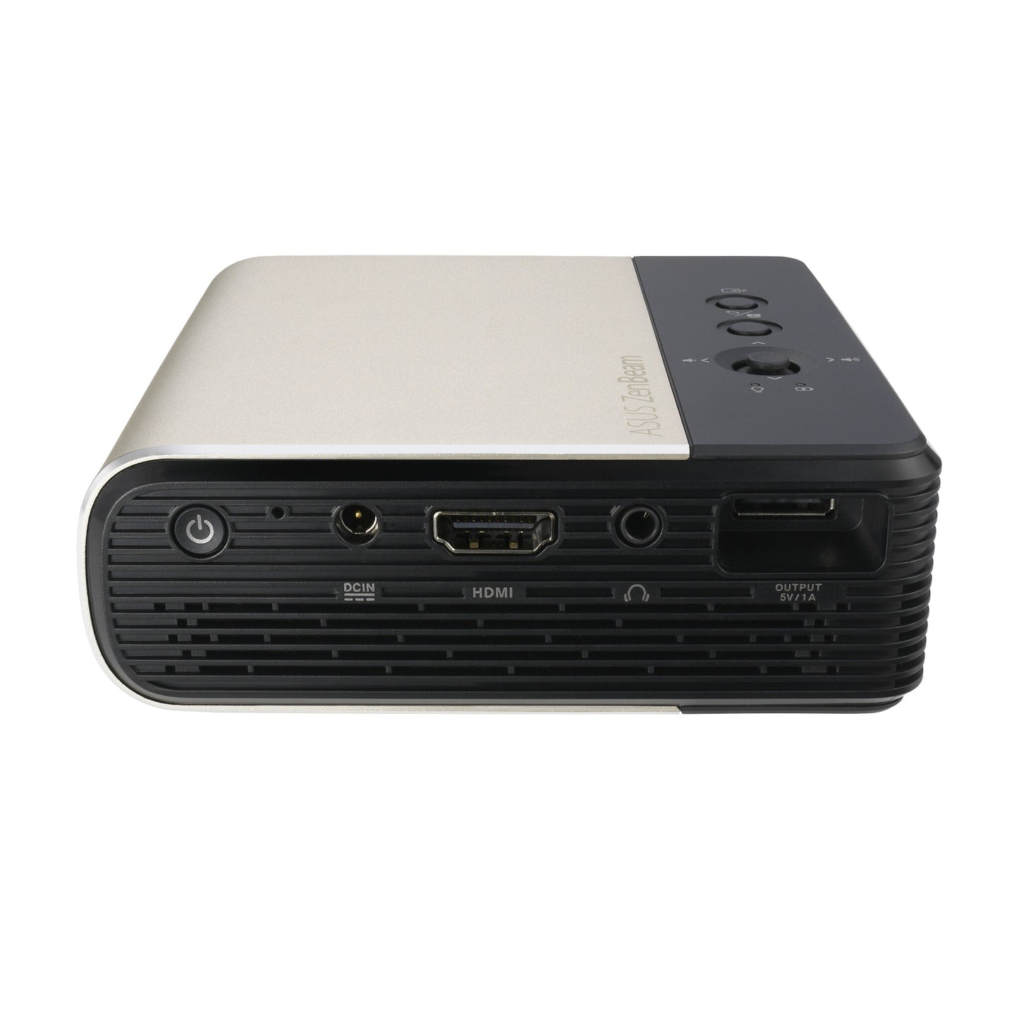 ASUS ZenBeam E2 Standard throw-projektor 300 ANSI-lumen DLP WVGA (854x480) Svart, Guld