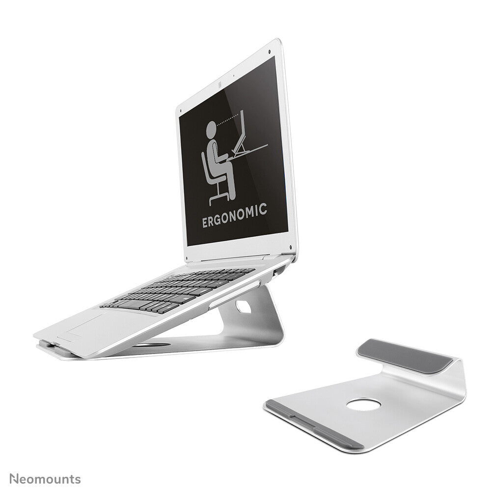 Neomounts NSLS025 Ställ för bärbara datorer Ställ till bärbara datorer Silver 43,2 cm (17")