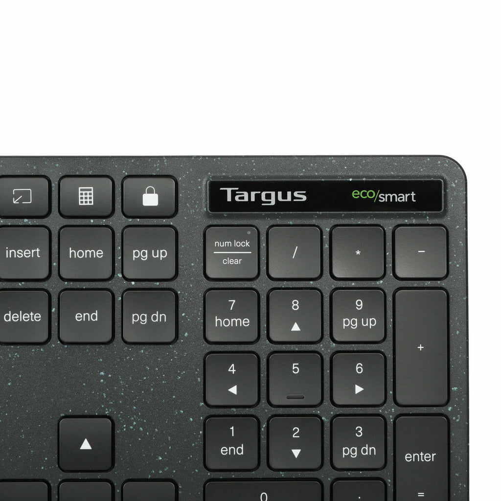 Targus EcoSmart AKB874NO tangentbord Universal USB QWERTY Nordic Svart