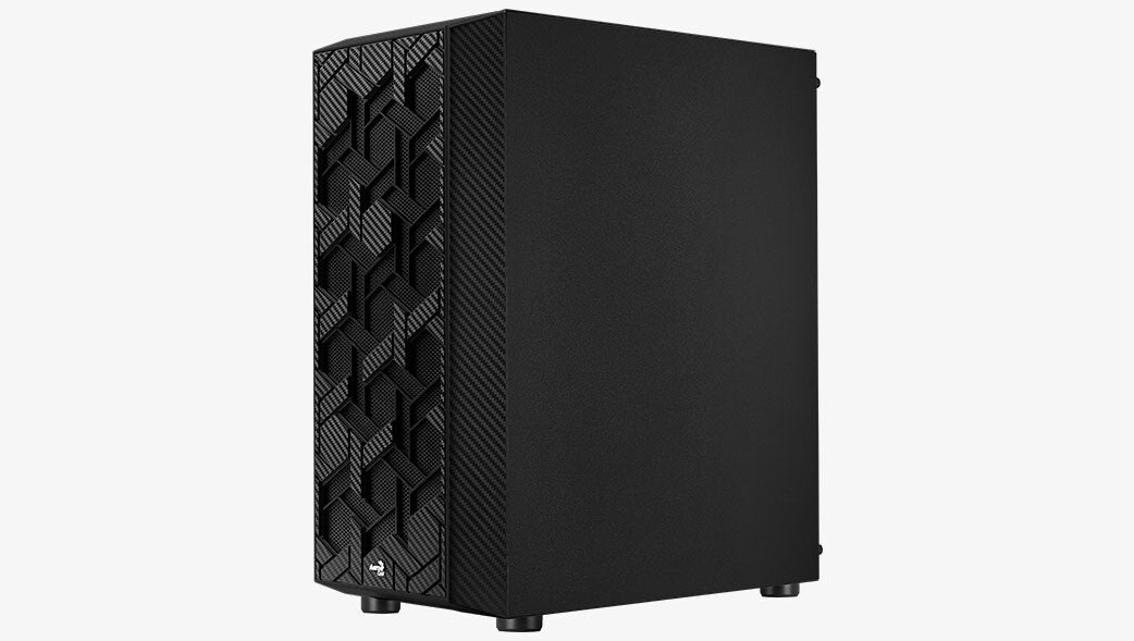 Aerocool Hive-G-BK-v3 Midi Tower Svart