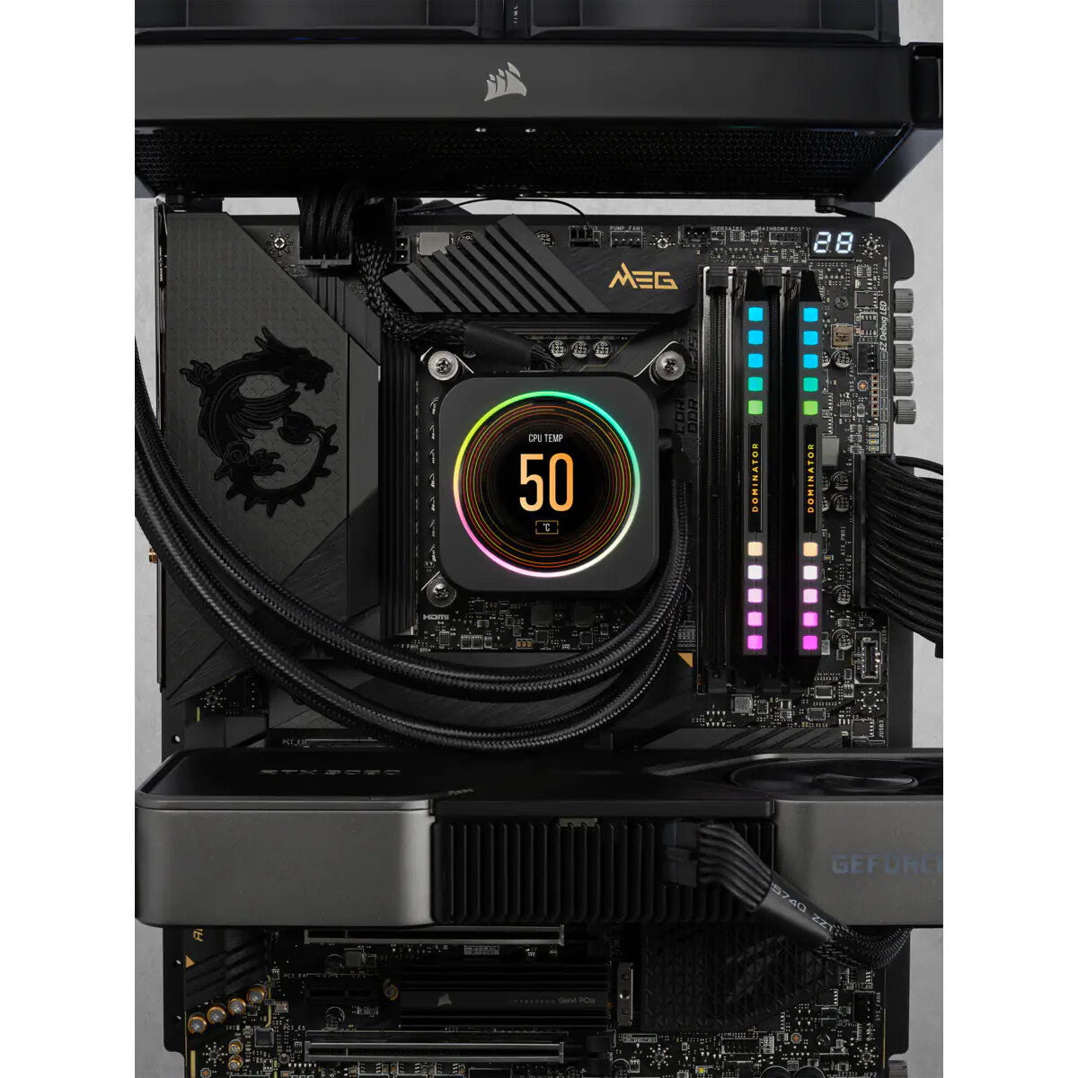 Corsair Dominator CMT64GX5M2B5600C40 RAM-minnen 64 GB 2 x 32 GB DDR5 5600 MHz