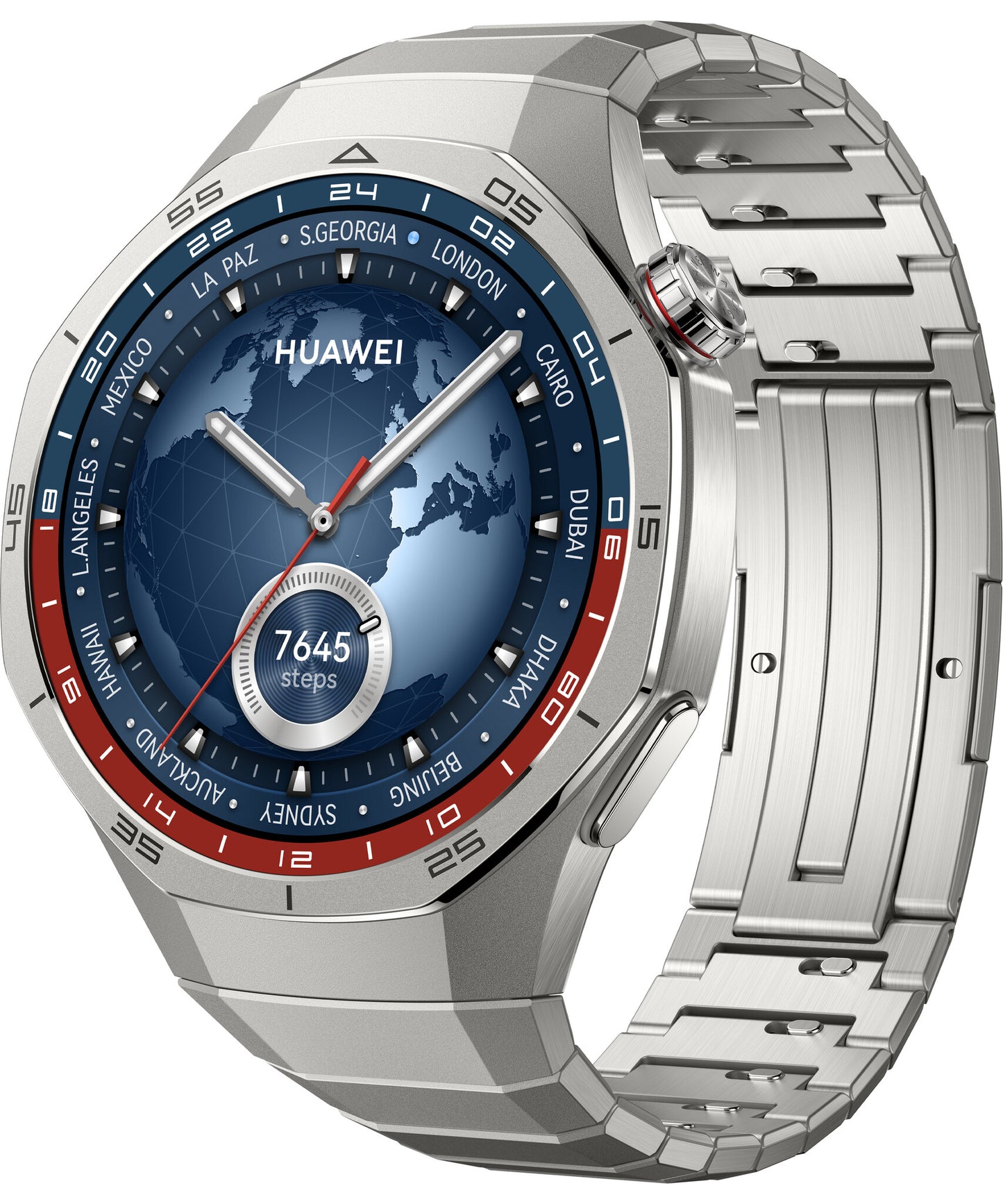 Huawei WATCH GT5 Pro 46mm 3,63 cm (1.43") AMOLED Digital 466 x 466 pixlar Titan GPS