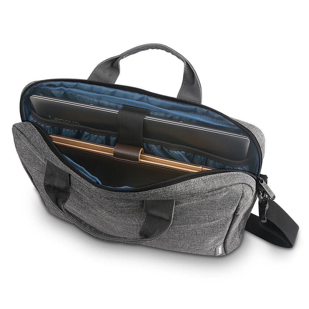 Lenovo Casual Toploader T210 39,6 cm (15.6") Toppmatad väska Grå