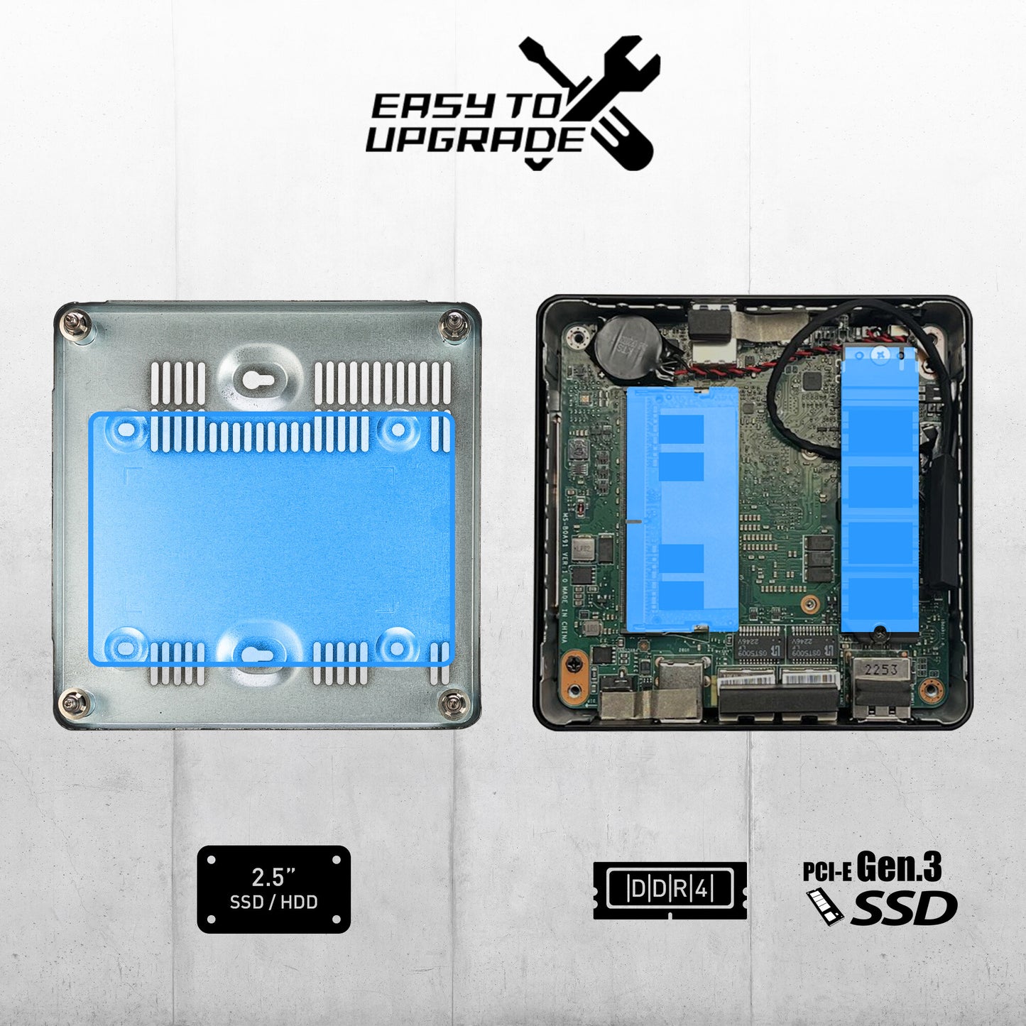 MSI Cubi N ADL-006DE Intel® N N200 4 GB DDR4-SDRAM 128 GB SSD Windows 11 Pro Mini PC Mini-PC Svart