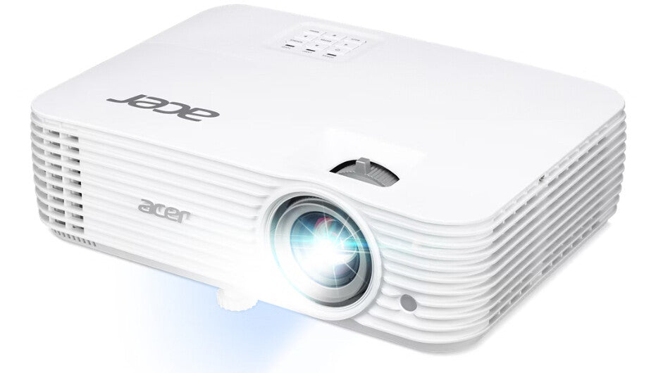 Acer Basic P1557Ki Standard throw-projektor 4500 ANSI-lumen DLP 1080p (1920x1080) 3D kompatibilitet Vit