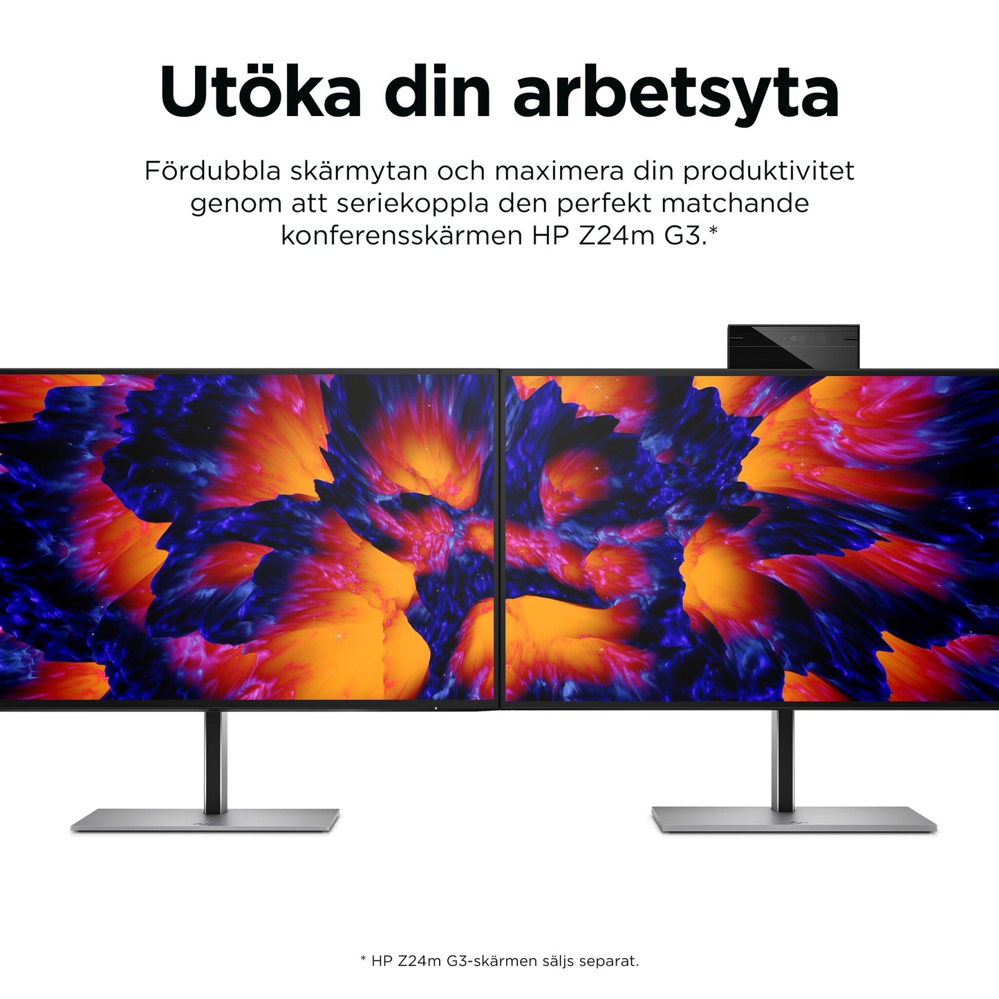 HP Z24q G3 QHD-bildskärm