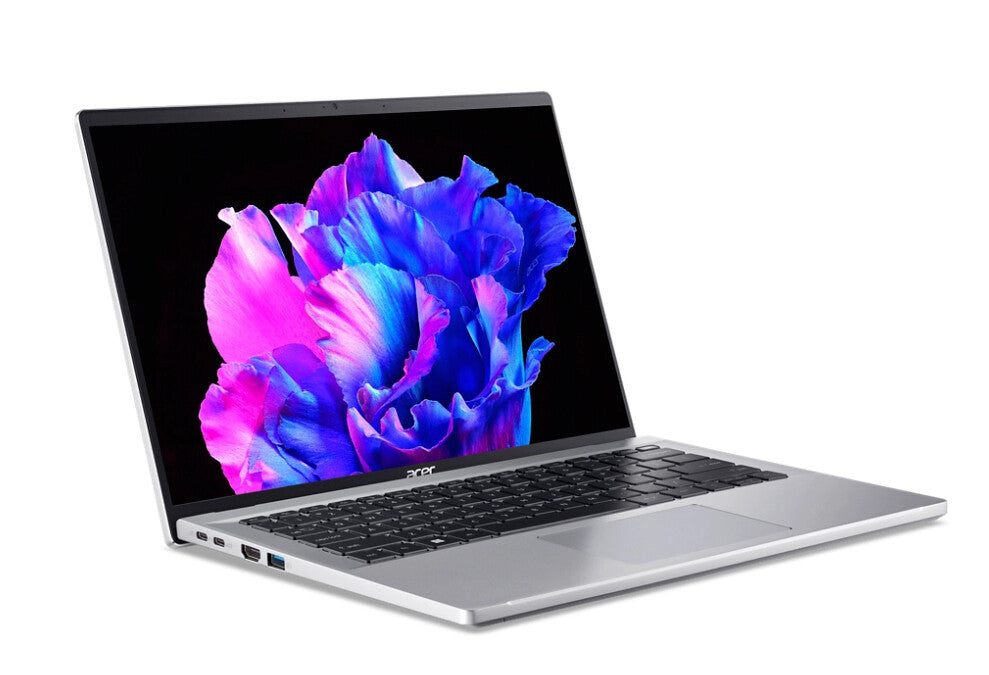 Acer Swift SFG14-42-R1UT AMD Ryzen™ 5 7640U Bärbar dator 35,6 cm (14") 2.8K 16 GB LPDDR5-SDRAM 512 GB SSD Wi-Fi 6 (802.11ax) Windows 11 Home Silver