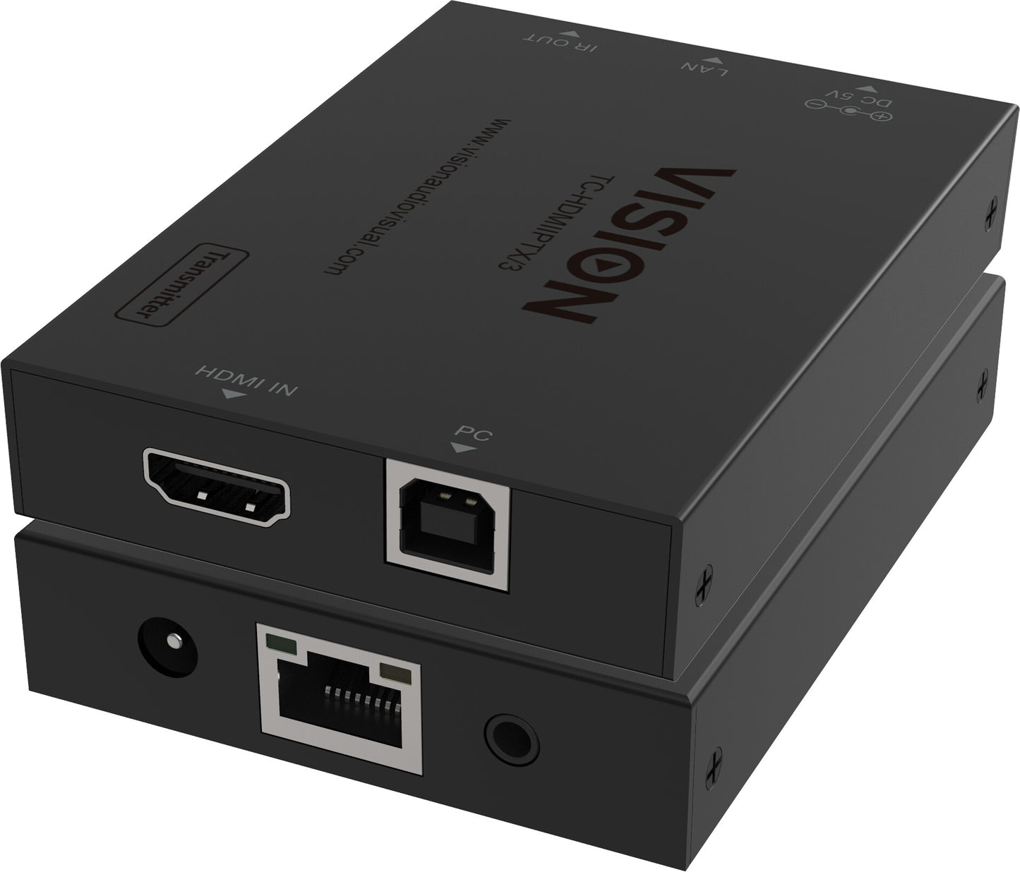 Vision HDMI-over-IP Receiver AV-mottagare Svart