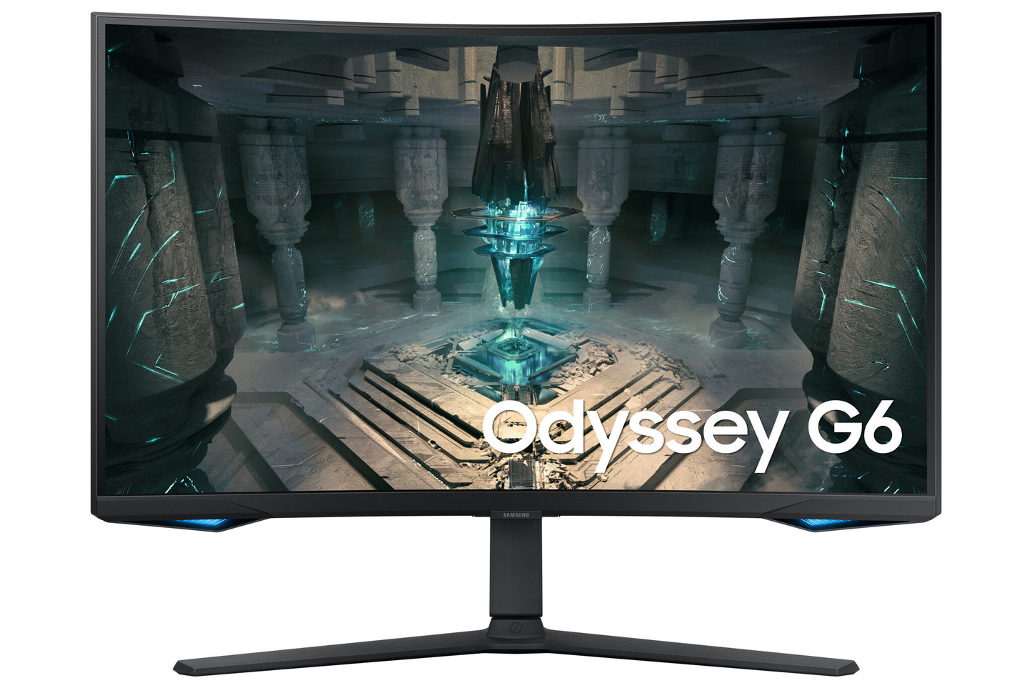 Samsung G65B platta pc-skärmar 81,3 cm (32") 2560 x 1440 pixlar Quad HD LED Svart