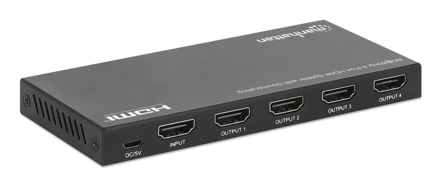 Manhattan 208369 bilddelare HDMI 4x HDMI