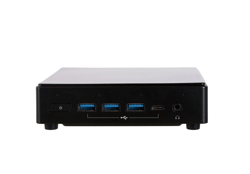 ECS LIVA Z3 Plus USFF Svart i3-10110U 2,1 GHz