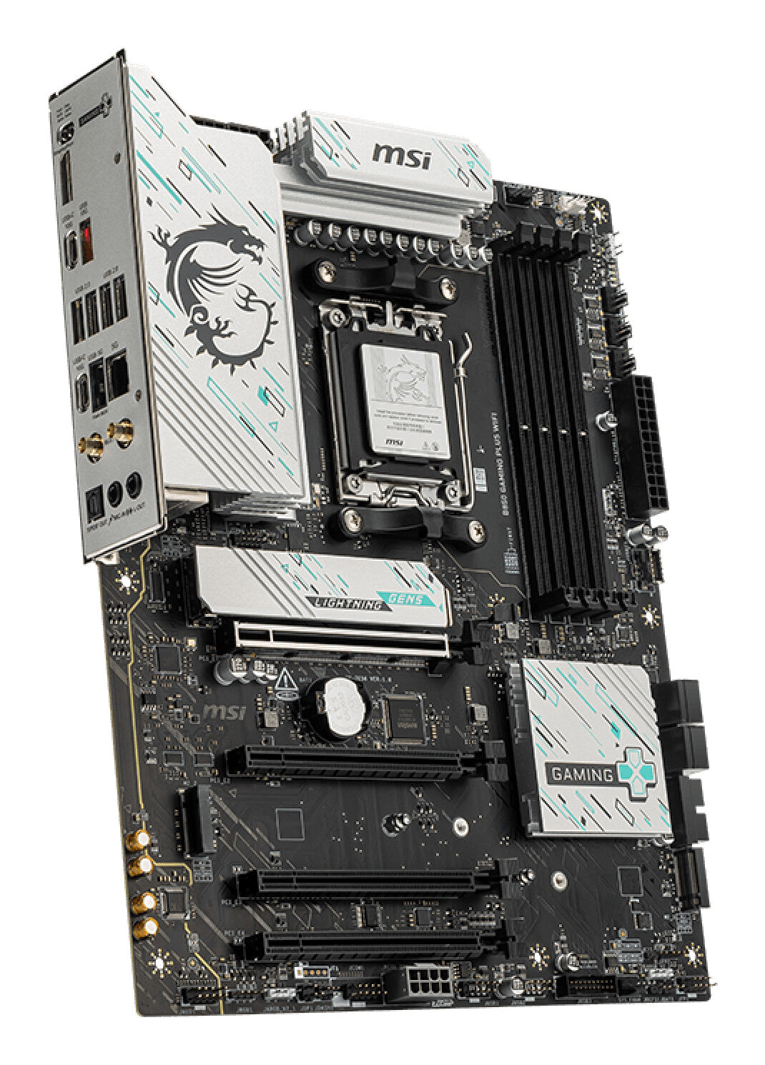 MSI B850 GAMING PLUS WIFI moderkort AMD B850 AM5-sockel ATX