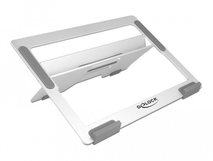 DeLOCK 18415 Ställ för bärbara datorer Ställ till bärbara datorer Gjuten aluminium 39,6 cm (15.6")