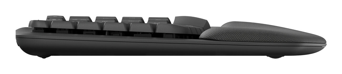 Logitech ERGO 920-012304 tangentbord Kontor Trådlös RF + Bluetooth QWERTY Amerikanskt internationellt grafit