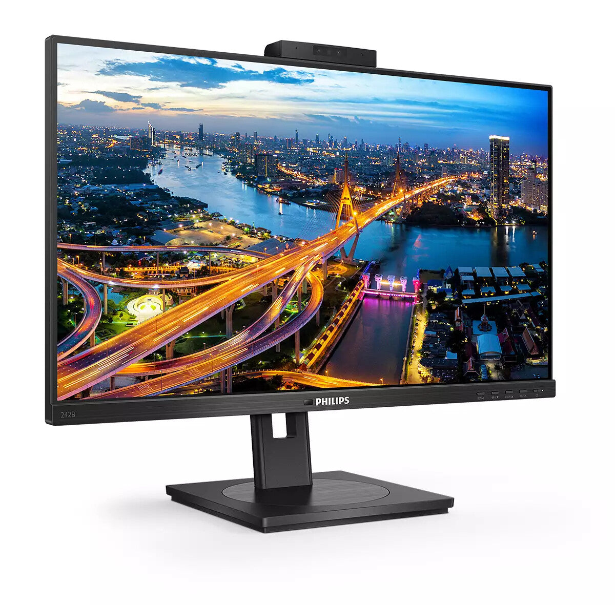 Philips B Line 242B1H/00 LED display 60,5 cm (23.8") 1920 x 1080 pixlar Full HD Svart