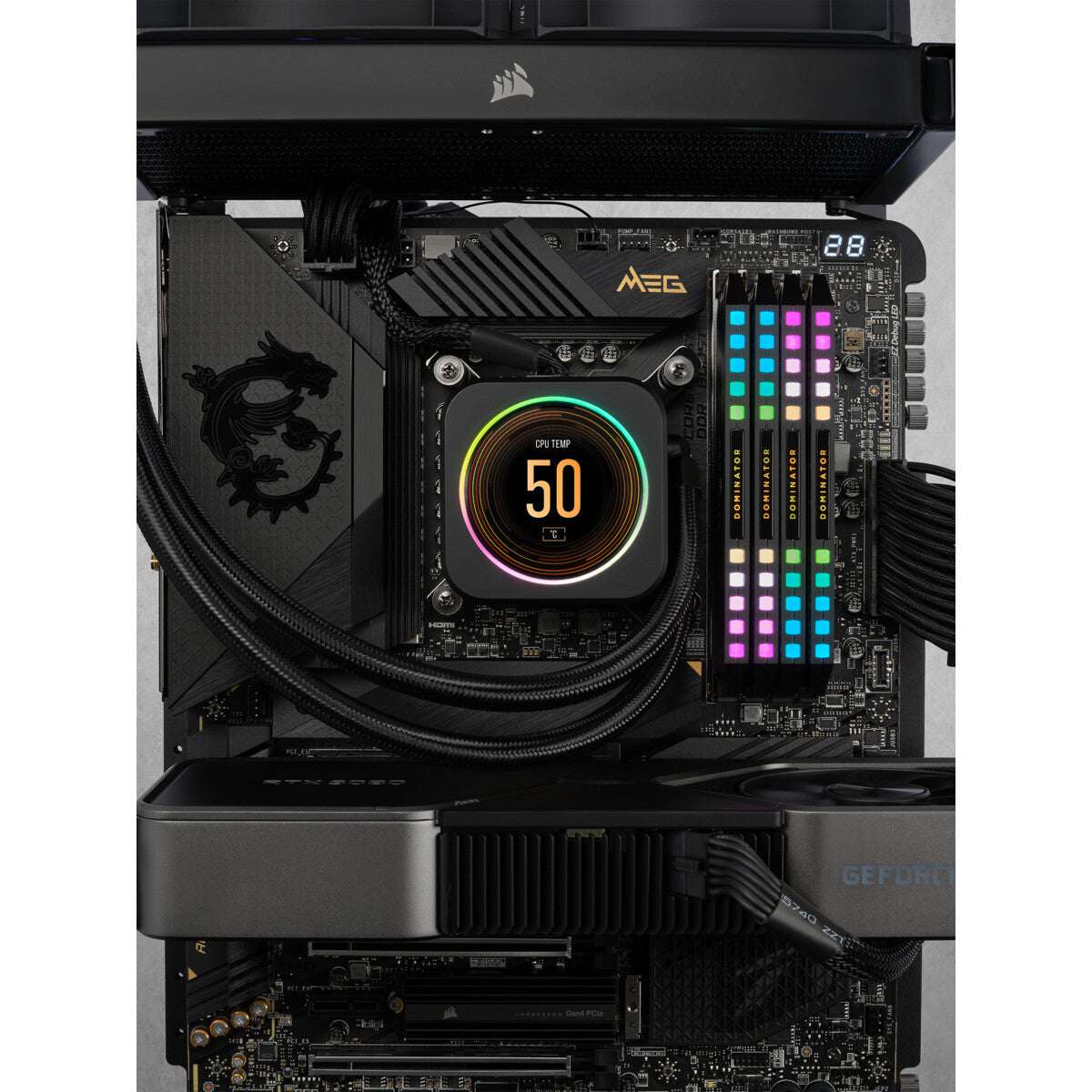 Corsair Dominator CMT64GX5M4B6200C32 RAM-minnen 64 GB 4 x 16 GB DDR5 6200 MHz
