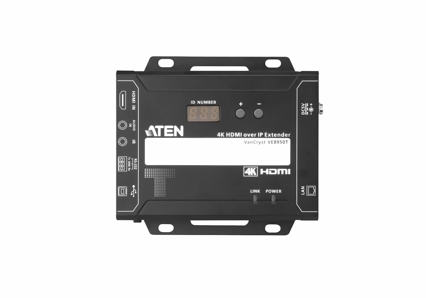 ATEN VE8950T AV-förlängare Sändare för AV-utrustning Svart