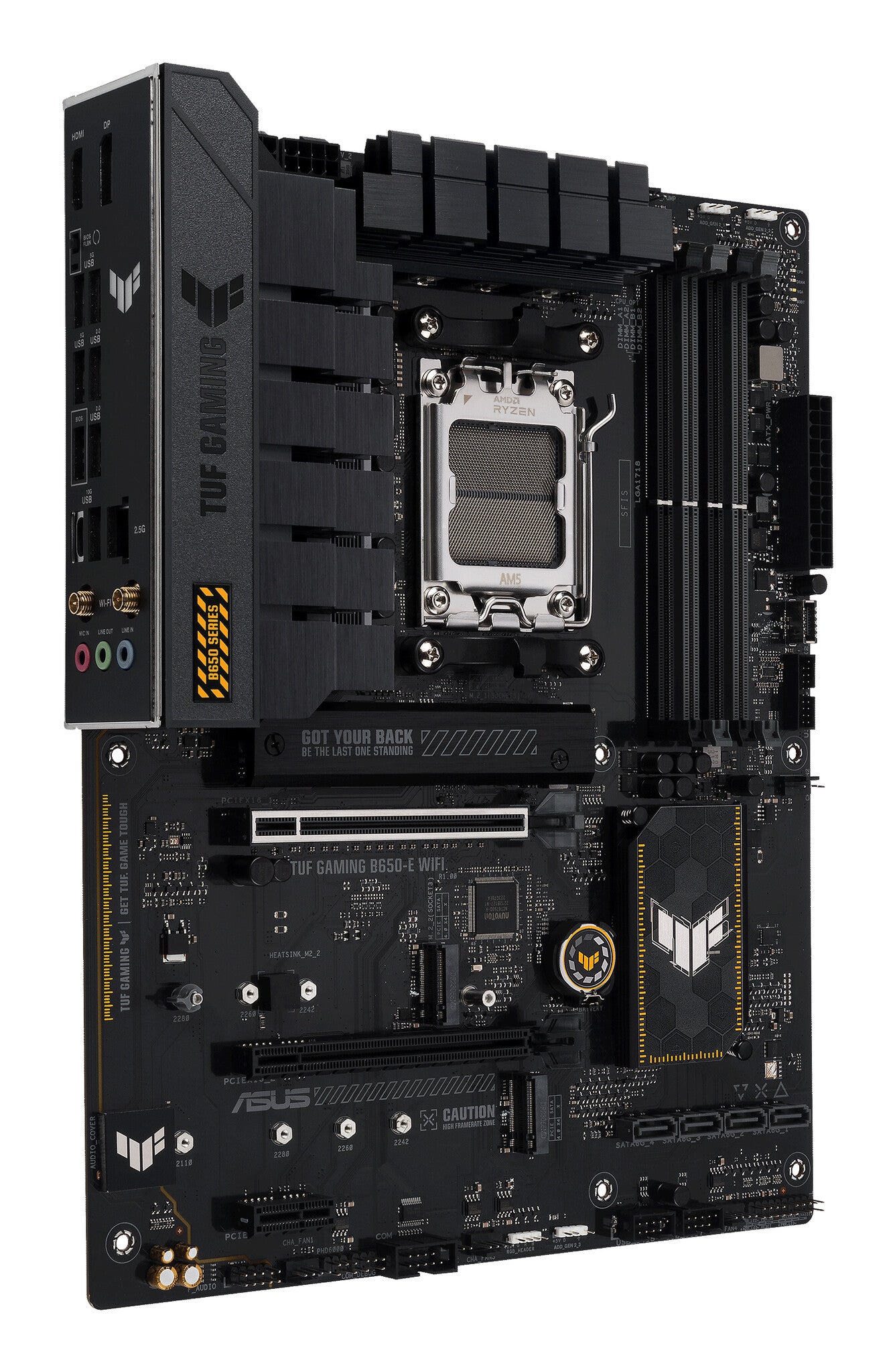 ASUS TUF GAMING B650-E WIFI AMD B650 AM5-sockel ATX