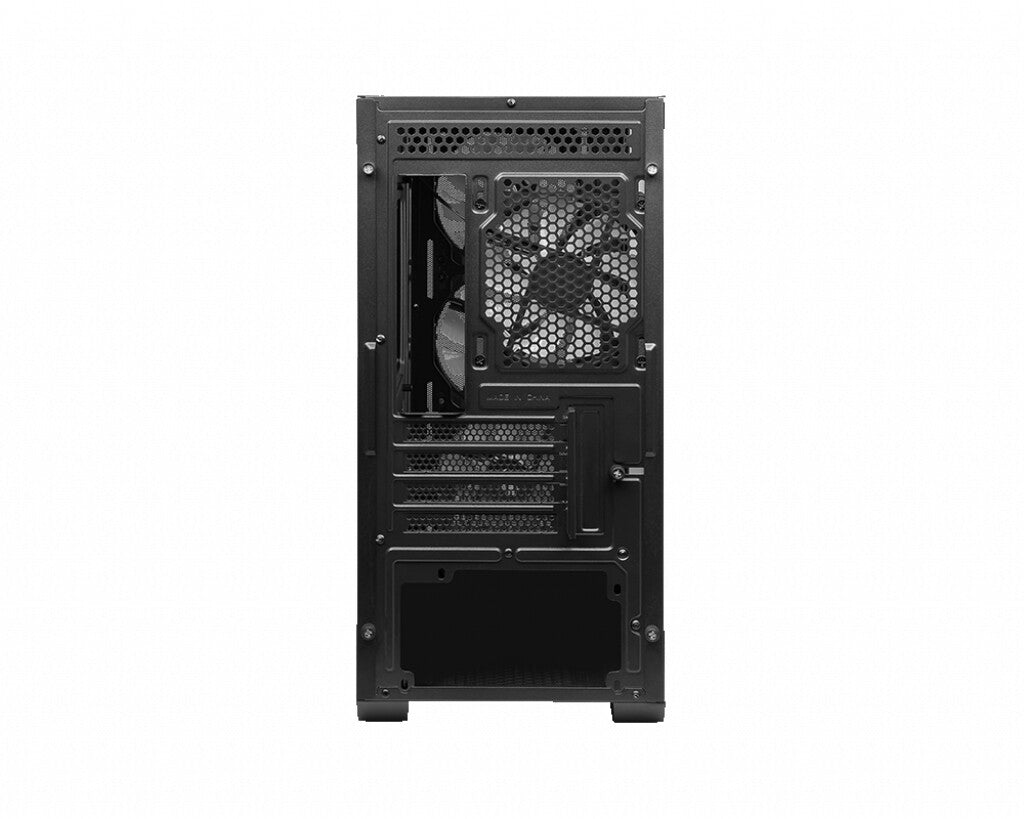 MSI MAG Forge M100R Midi Tower Svart, Transparent