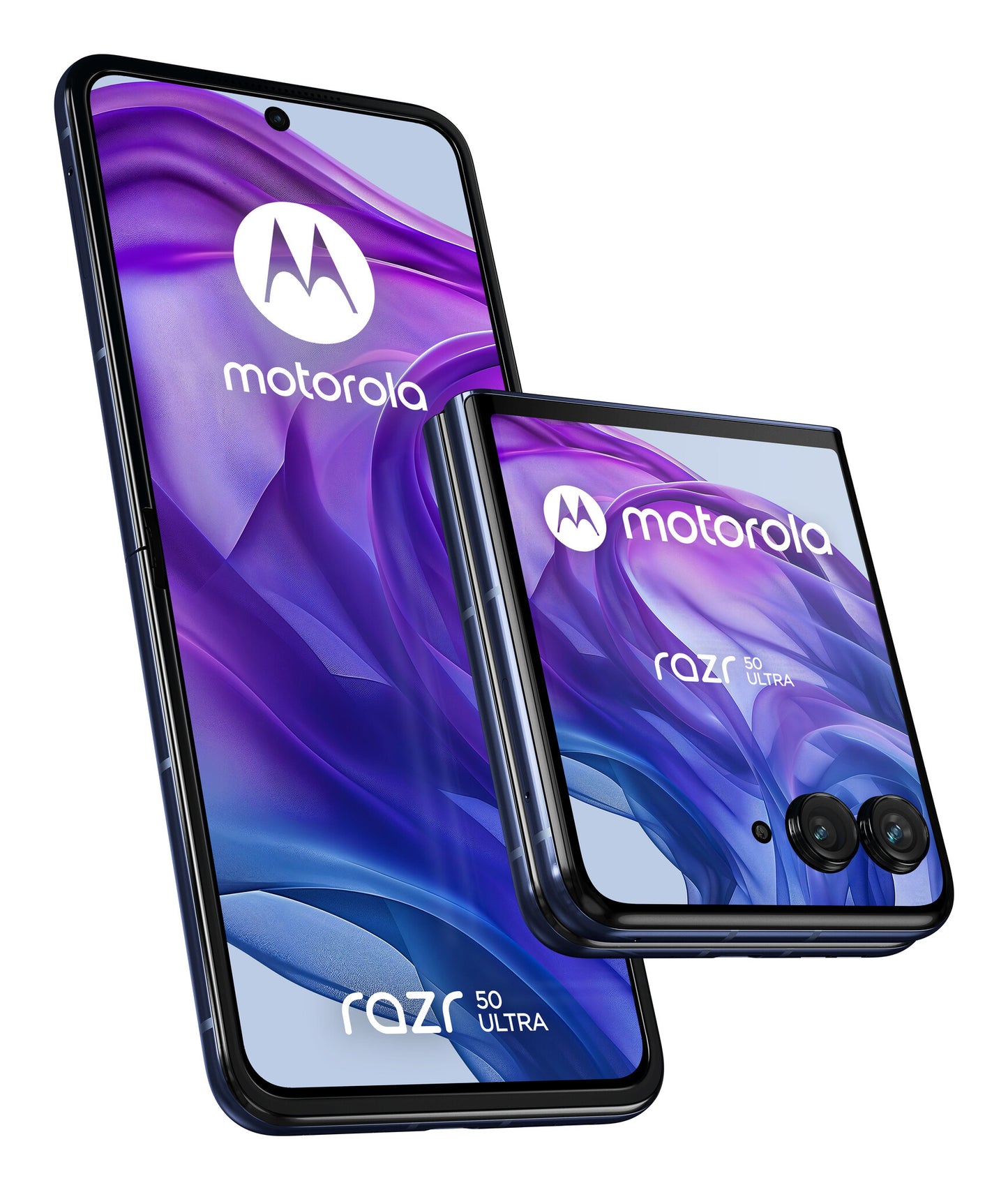 Motorola razr 50 Ultra 17,5 cm (6.9") Dubbla SIM-kort Android 14 5G USB Type-C 12 GB 512 GB 4000 mAh Marinblå