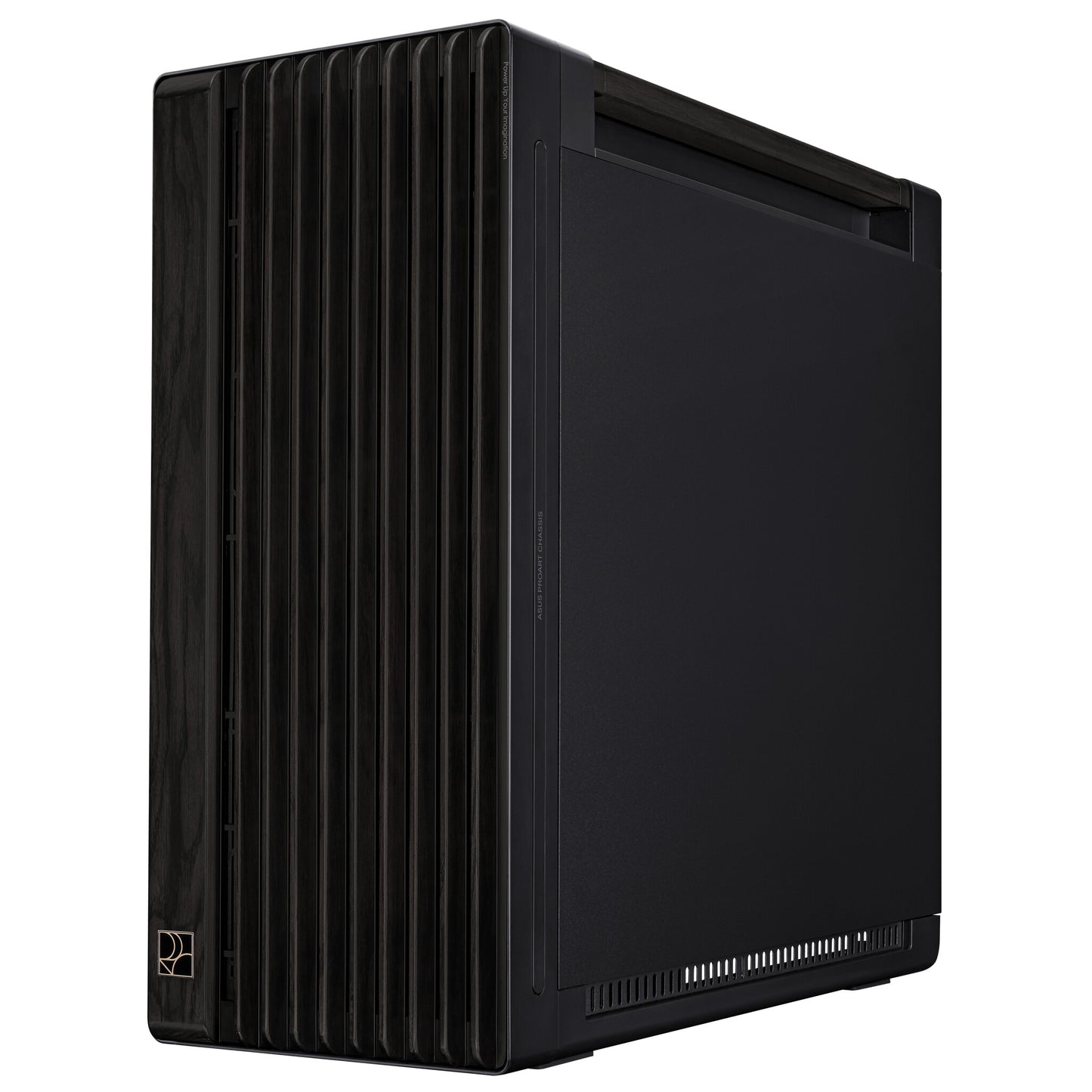 ASUS ProArt PA602 Wood Edition – Metal Panel Midi Tower Svart