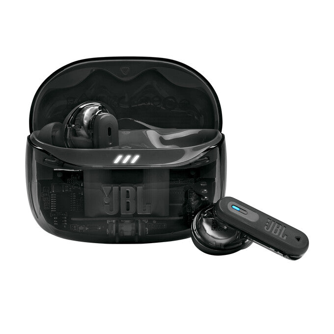 JBL Tune Beam 2 Ghost Edition Headset Trådlös I öra Musik/vardag Bluetooth Svart
