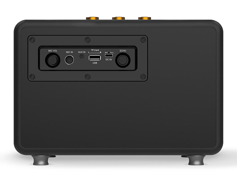 Tracer M30 TWS BT Bärbar stereohögtalare Svart, Guld 30 W