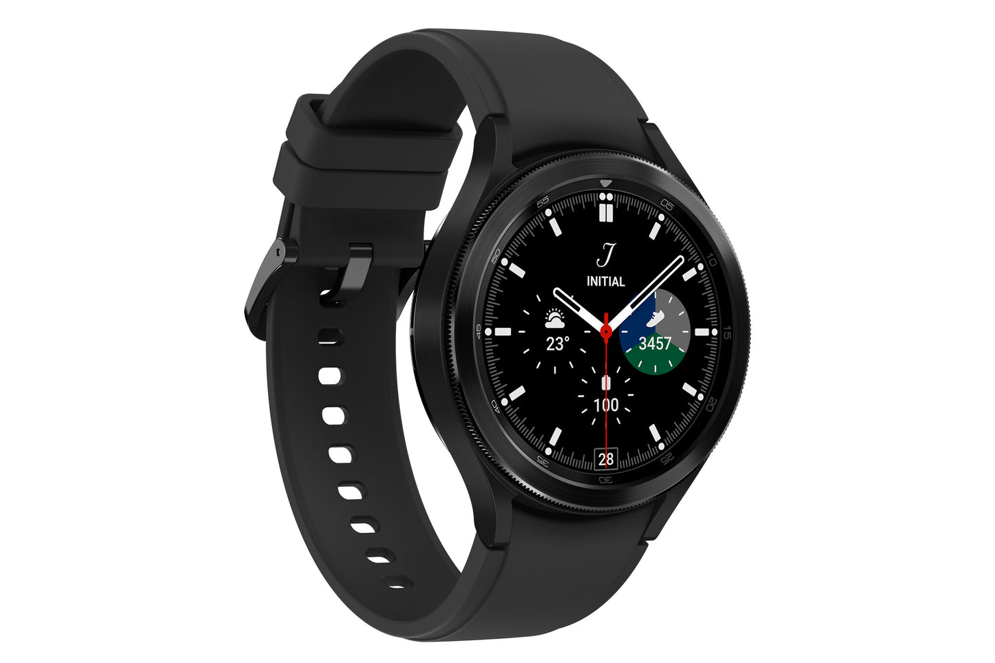 Samsung Galaxy Watch4 Classic 3,56 cm (1.4") OLED 46 mm Digital 450 x 450 pixlar Pekskärm Svart Wi-Fi GPS