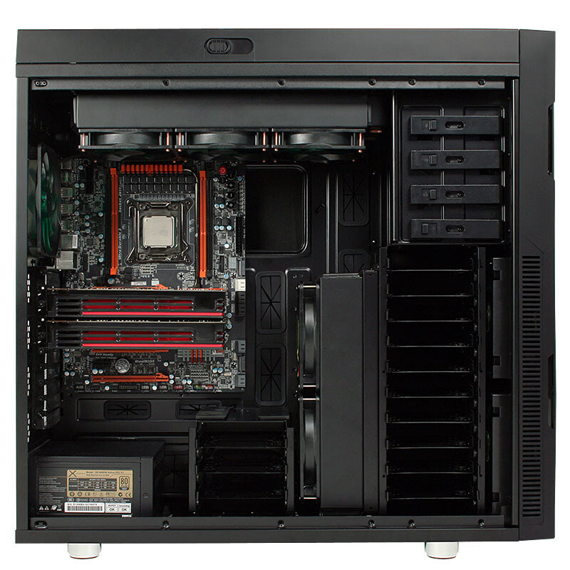Nanoxia Deep Silence 6 Rev. B Dark Black Full Tower Svart
