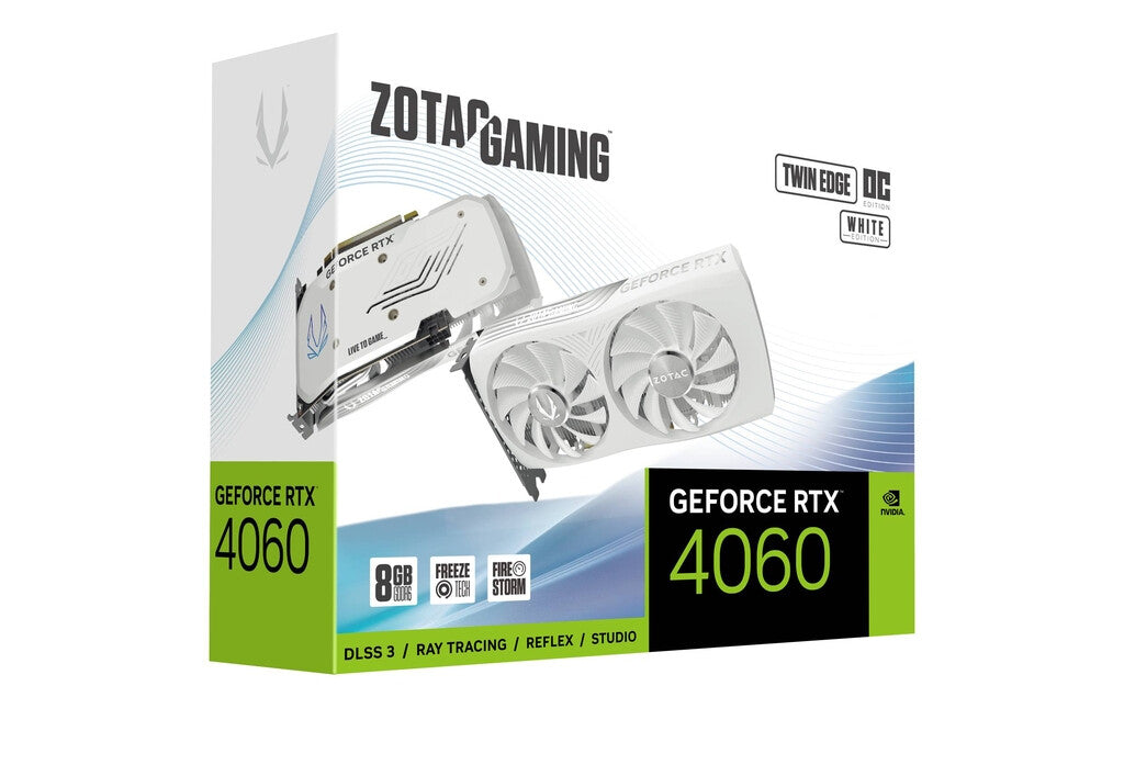 Zotac ZT-D40600Q-10M grafikkort NVIDIA GeForce RTX 4060 8 GB GDDR6