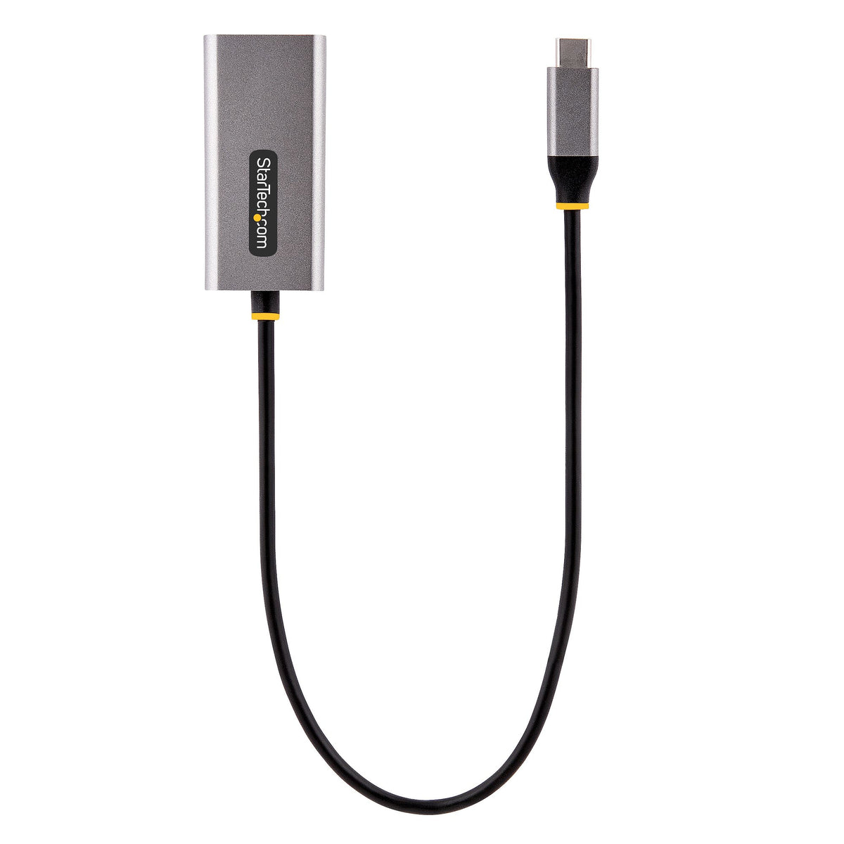 StarTech.com USB-C till Ethernet-adapter, 10/100/1000 Mbps, Gigabit-nätverksadapter med ASIX AX88179A chip, 30 cm kabel, USB-Type C till RJ45 Ethernet-dongel/NIC, Windows/macOS/Linux