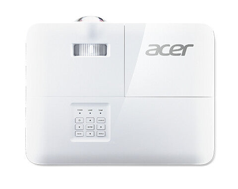 Acer S1386WH Standard throw-projektor 3600 ANSI-lumen DLP WXGA (1280x800) Vit