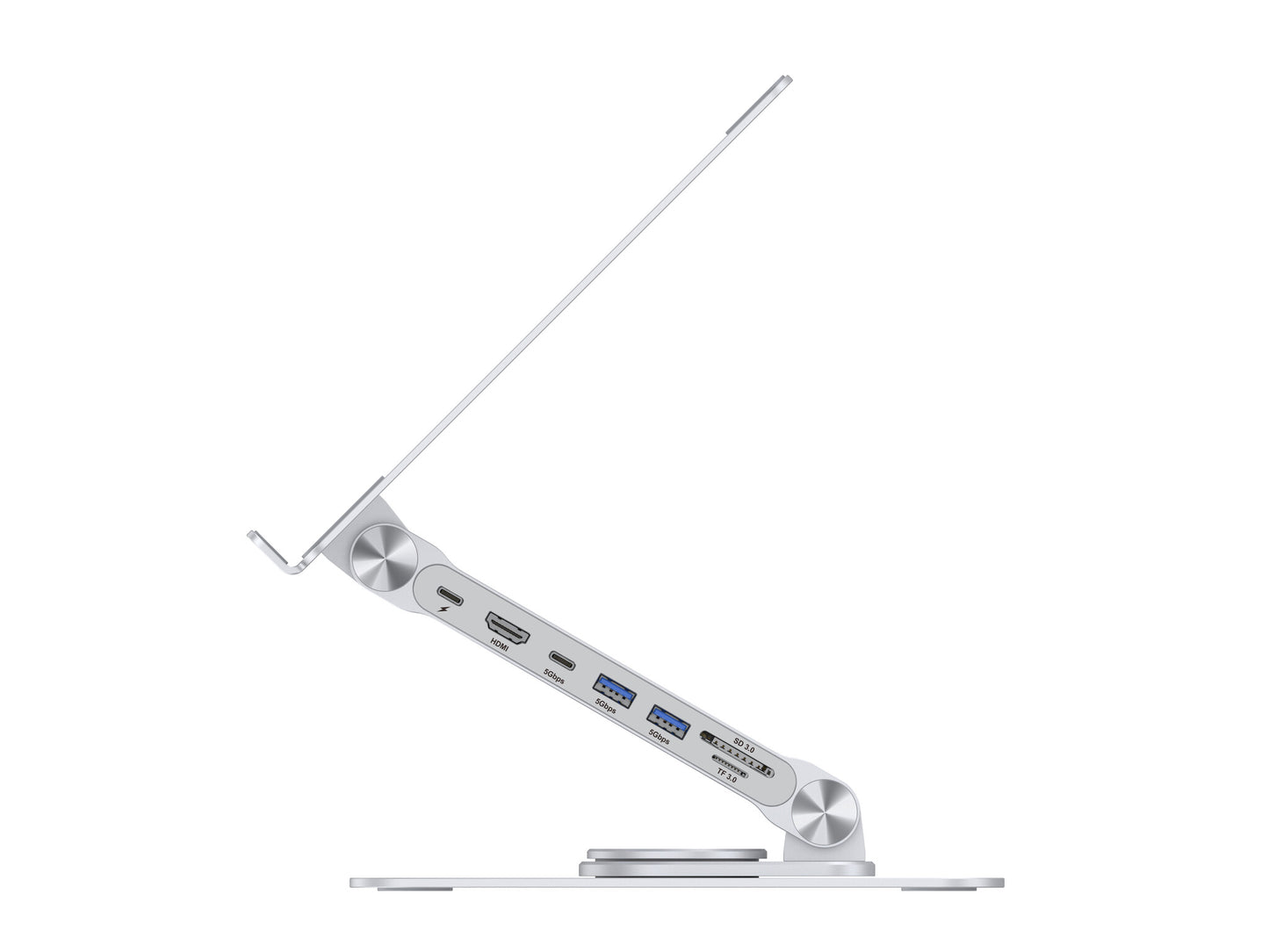 Conceptronic DONN27G Ställ för bärbara datorer Ställ till bärbara datorer Silver