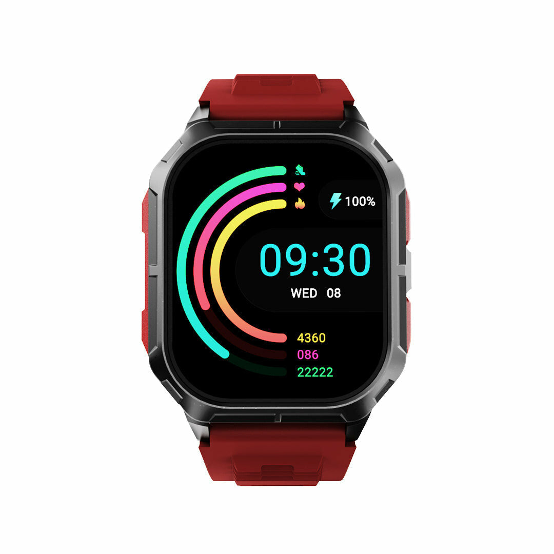 Hifuture ULTRA 3 5,11 cm (2.01") TFT 41 mm Digital 240 x 296 pixlar Pekskärm Röd