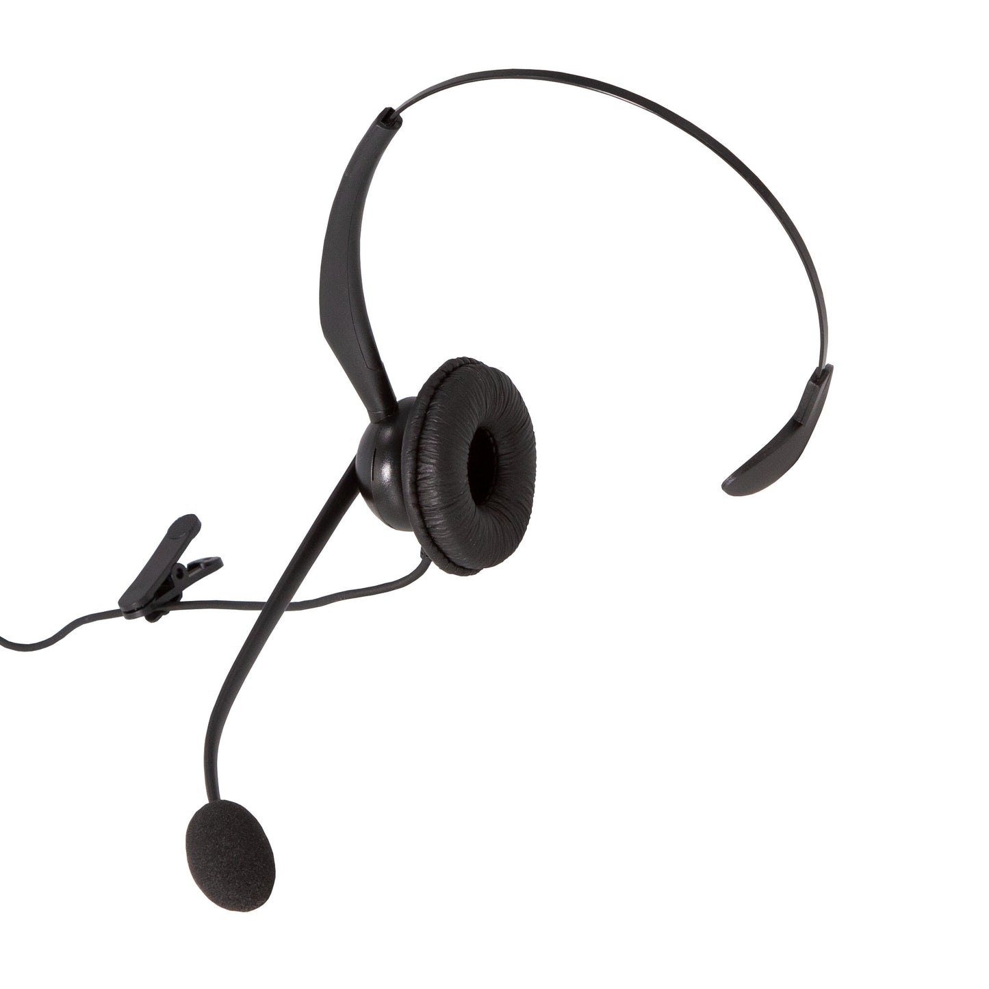 Auerswald COMfortel H-200 Headset Kabel Huvudband Kontor/callcenter USB Type-A Svart