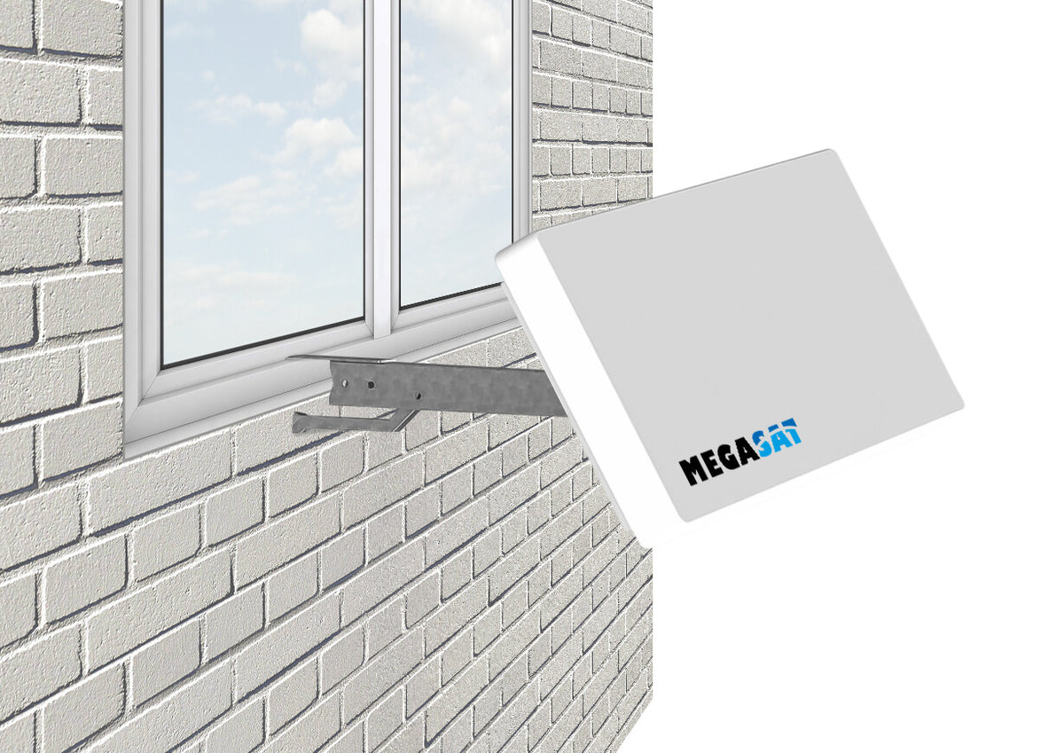 Megasat D4 satellitantenner 10,7 - 12,75 GHz Vit