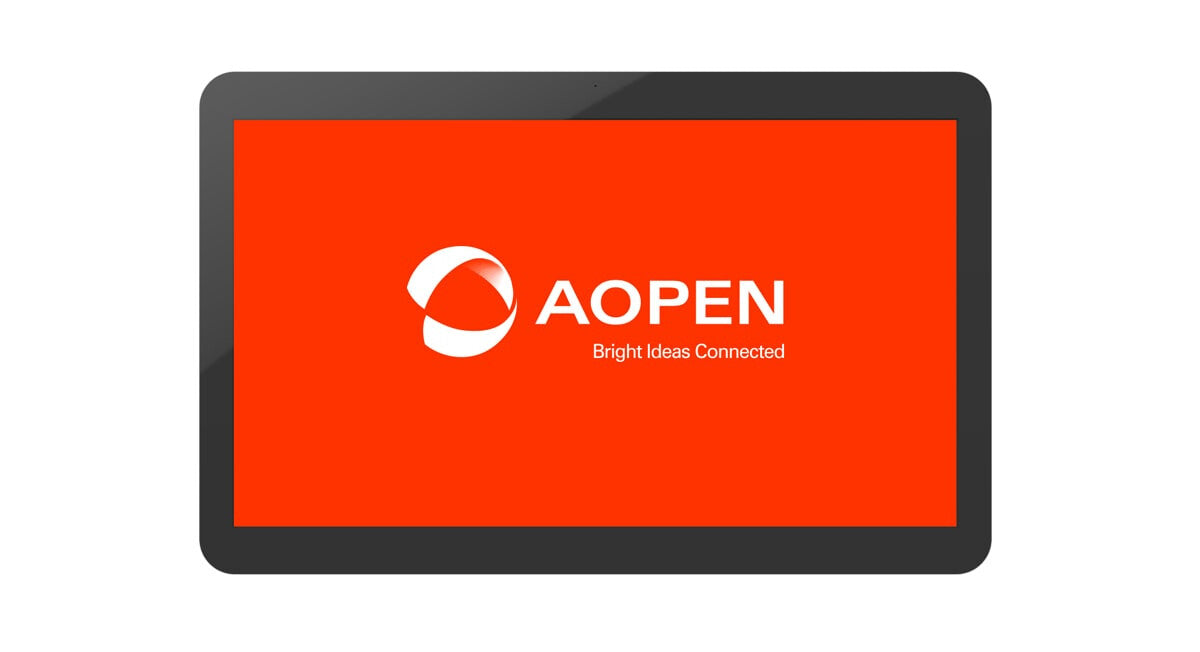 Aopen eTILE 15M-FW Intel® Core™ i3 i3-5010U 39,6 cm (15.6") 1920 x 1080 pixlar Pekskärm All-in-One tablet PC 4 GB DDR3L-SDRAM 128 GB SSD Windows 10 Svart